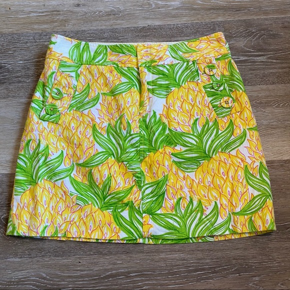 Lilly Pulitzer Dresses & Skirts - Lilly Pulitzer Courtland Skirt "Going Bananas"